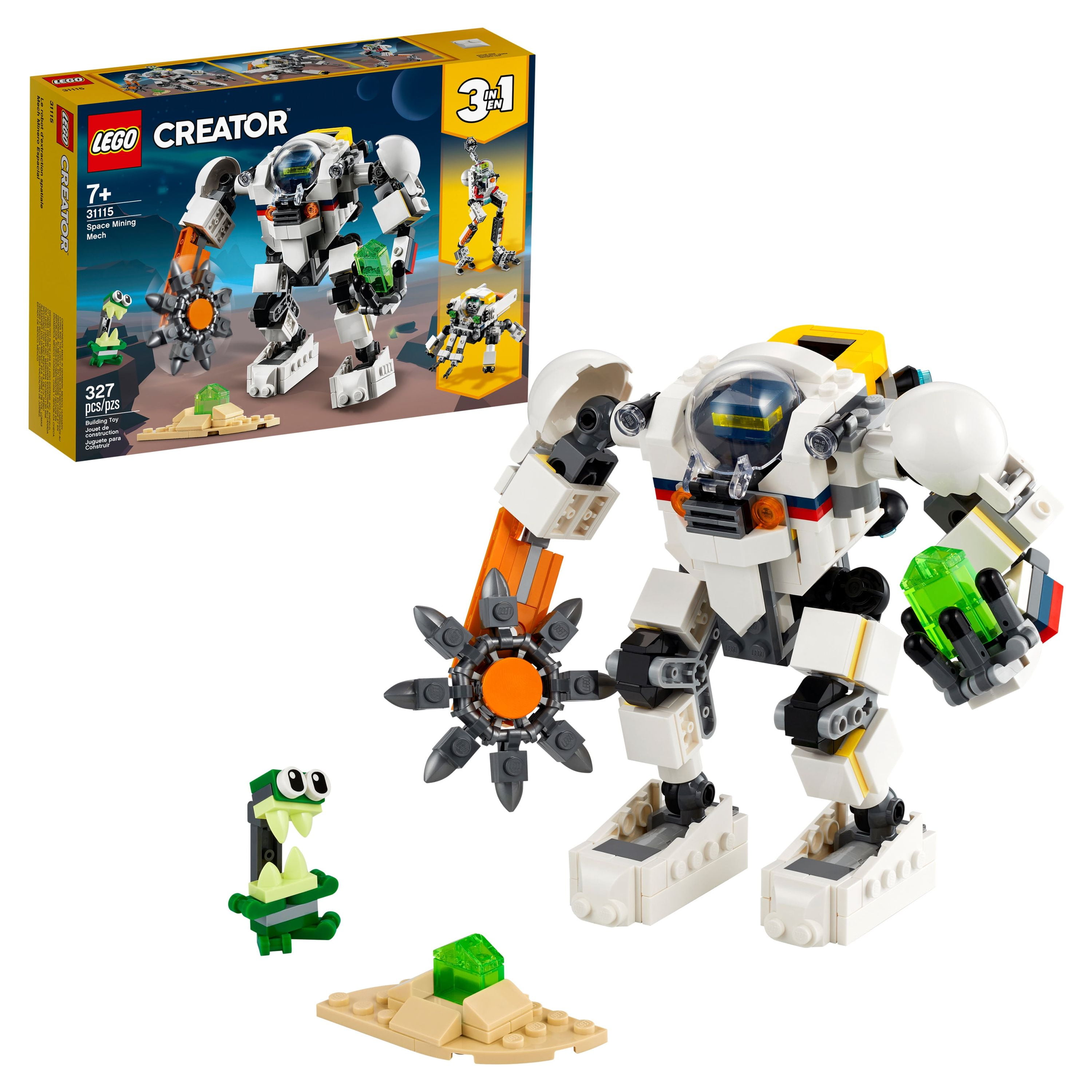 Free Shipping LEGO Creator Underwater Robot and Submarine Toy Building Kit 31090 Walmart Walmart