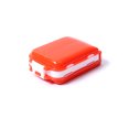 thumbnail image 1 of Pill Box Container Weekly Tablet Organizer Storage Case Multi Grids Pills Tablets Divider Hiking Camping Indoor Outdoor Health Care Dispenser Red, 1 of 8