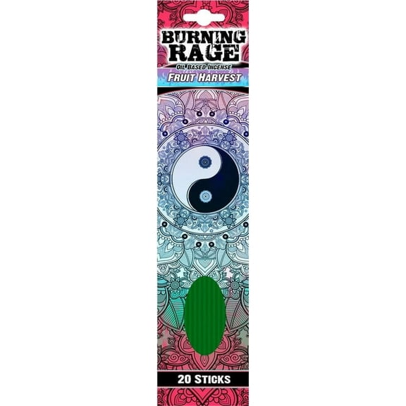 Burning Rage Incense - Fruit Harvest 20 Stick Pack