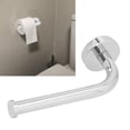 thumbnail image 3 of BIMZUC Stainless Steel Toilet Paper Holder – Rust‑Proof Wall‑Mounted Rack for Bathroom, Kitchen & RV – 4.33"×7.48", 3 of 6