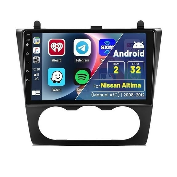 Stereo Nissan Altima 2008-2012 Android Carplay Gps 2 32G