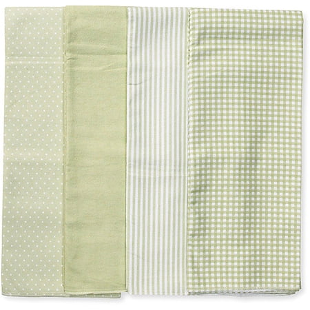 Parent's Choice - Set of 4 Cotton Receiving Blankets