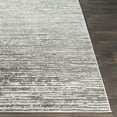 thumbnail image 6 of Livabliss Area Rugs for Living Room, 5ft Round Monte Carlo Modern Black Square Rug, Bedroom Dining Room Home Decor Stain Resistant Carpet (5'3" x 5'3"), 6 of 8