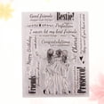 thumbnail image 3 of MLINS Clear Stamp Transparent Seal Stamps for DIY Scrapbooking Craft Photo Album Diary Decoration (T1437), 3 of 8