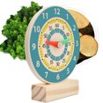 thumbnail image 3 of Toddmomy Kids Clock Toy Bright Color Time Recognition For Learning 1Set, 3 of 8