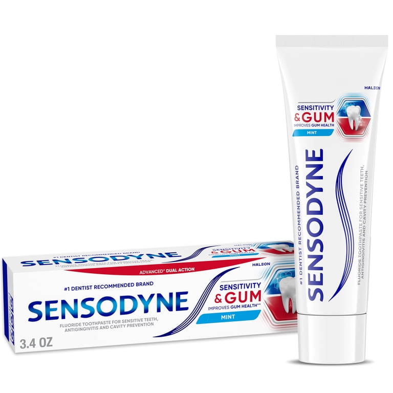 Sensitivity & Gum Sensitive Toothpaste, Mint photo 1