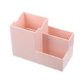 thumbnail image 1 of adviicd Multifunctional Desktop Organizer Pen Stationery Desk Pen Pencil Holder Office Makeup Storage Box With Bracket, 1 of 3