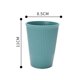 thumbnail image 2 of Taza de paja de trigo, juego de tazas multicolores reutilizables para café, té, agua y taza para hacer gárgaras, respetuosa con el medio ambiente, 2 of 5