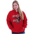 thumbnail image 3 of Funny Spaced Out Astronaut Joke Hoodie Sweatshirt Women Men Brisco Brands S, 3 of 6