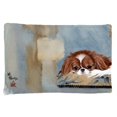 thumbnail image 1 of Carolines Treasures MH1010PILLOWCASE Japanese Chin Resting Fabric Standard Pillowcase, 1 of 2