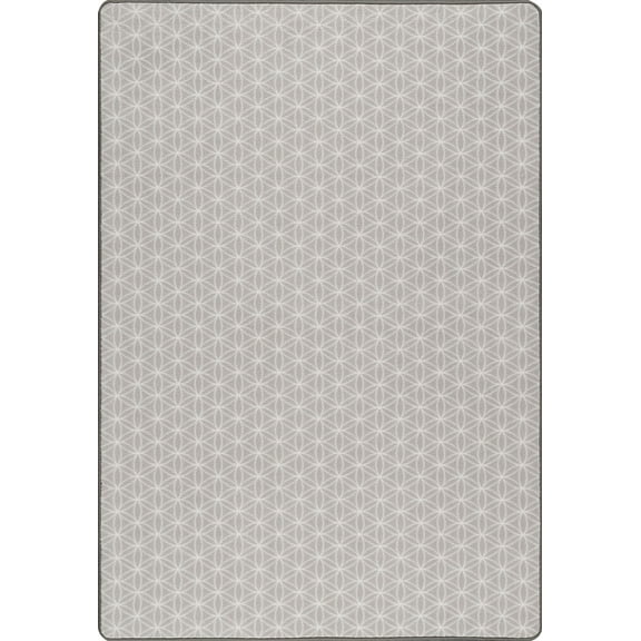 Milliken Imagine Area Rug LUCIDA Lucida Graphite Diamonds Triangles 2' 1" x 7' 8" Rectangle