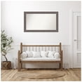 thumbnail image 6 of Amanti Art Custom Wall and Bathroom Mirror (29.25 x 49.25 in.), Country Barnwood Frame, 6 of 7