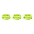 thumbnail image 2 of Jumpingount 10 piezas de bandas para el cabello mixtas Topknot sólido protector grueso coleta titular sin costuras accesorios para niños amarillo Type1 NO1, 2 of 6