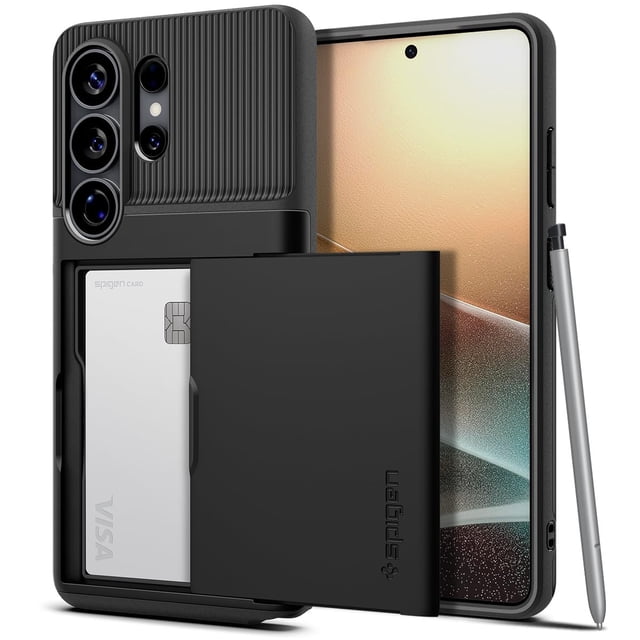 Funda Spigen Slim Armor CS para Samsung Galaxy S26 Ultra – delgada y negra