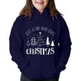 thumbnail image 2 of Generic Toddler Funny Christmas Shirts For Girl And Boys Long Sleeve Graphic Pullover Tops Oversized Crewneck Christmas Sweatshirts Girls' Contemporary Hooded Sweatshirt, 2 of 3
