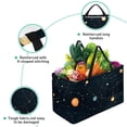 thumbnail image 3 of Constellation Large Foldable Oxford Cloth Laundry Basket Beach Bag Shopping Basket Grocery Bags, 3 of 7