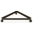 thumbnail image 1 of Econoco BLK-3TB Triangle Base for Grid, Black - Semigloss, 1 of 5