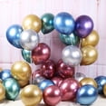 thumbnail image 4 of Chrome Balloons (25) Graduation, Wedding, Birthday Party, Metallic Shiny Helium Latex Balloon (12"), 4 of 5