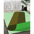 thumbnail image 2 of Ahgly Company Indoor Rectangle Patterned Pastel Green Area Rugs, 5' x 7', 2 of 6
