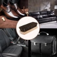 thumbnail image 6 of Horsehair Shoe Polish Brush with Solid Wood Handle - Soft Bristle Care Tool, Scratch-Free Oil Polishing & Dust Removal Brush for Leather Shoes, Boots & Household Shoe Maintenance, 1*2*5in, Brown, 6 of 6