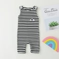 thumbnail image 3 of Toddler Kid Jumpsuit Pants Clothes Infant Baby Boys Girls Sleeveless Stripe Print Romper Jumpsuit Summer Jumpsuit For Girls Boys, 3 of 9