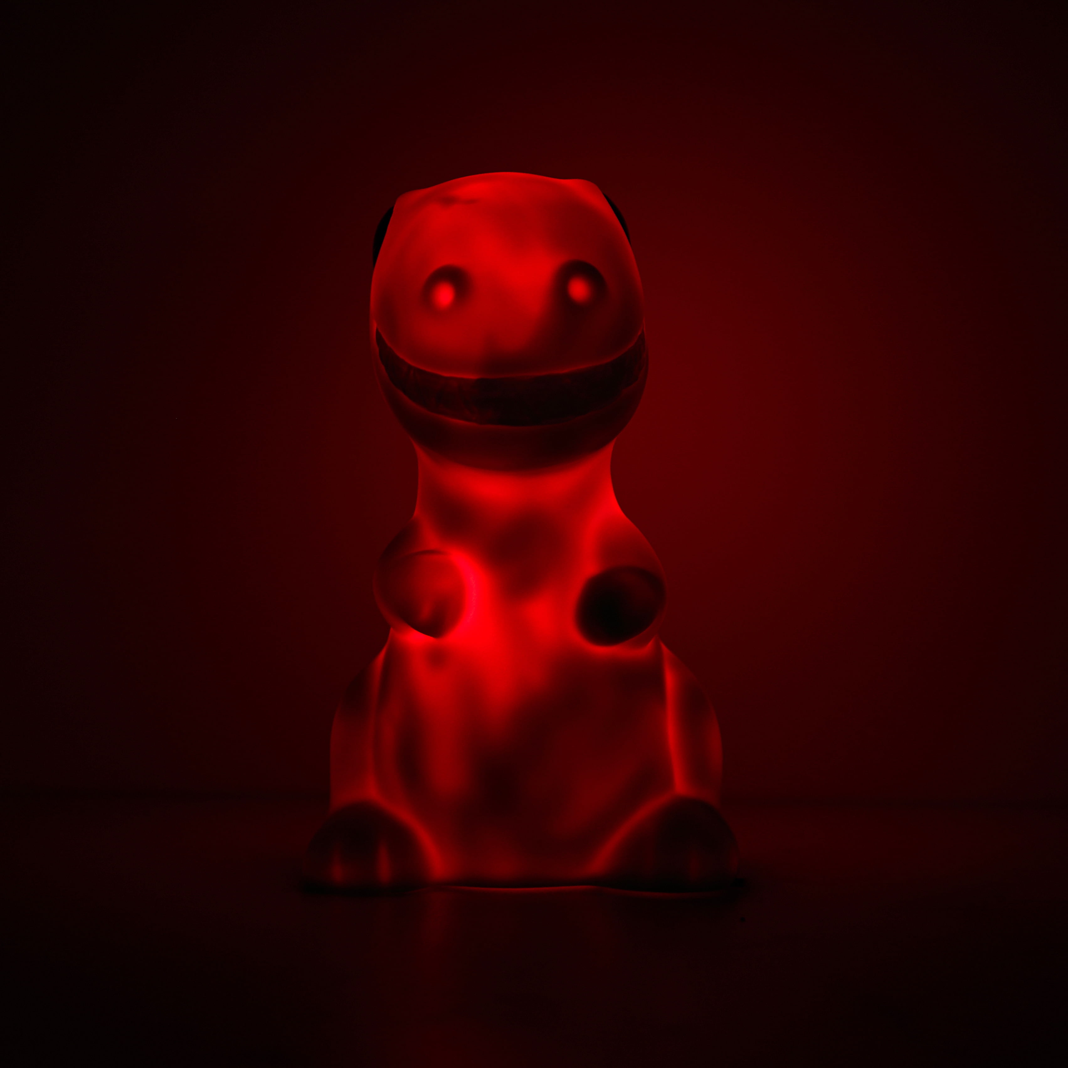 Your Zone Kids Dinosaur 3D LED Color Changing Mood Lamp, Green, 7.2"H