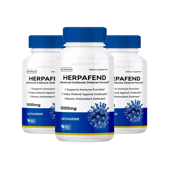 (3 Pack) Herpafend - Herpafend Advanced Capsules