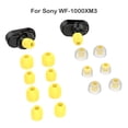 thumbnail image 3 of Kuymtek Juego fundas para internos Ear Tips para WF-1000XM4 WF-1000XM3 (amarillo), 3 of 6