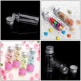 thumbnail image 4 of Shisuyan 5pcs Tiny Jars Transparent Viewing Empty Sample Jars Storage, 4 of 8