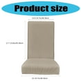 thumbnail image 5 of Universals Elastics Chair Cover Waterproofs Stain Resistants Quick Drying AntiPilling Materials For Home Restaurant Decoration, 5 of 13