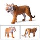 thumbnail image 3 of Gwong Juguete 1 / 4pcs niños lindo simulado sólido tigre modelo figura de acción juguete adorno de escritorio Gwong 30005431, 3 of 6