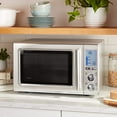 thumbnail image 2 of Breville BMO850BSS1BUC1 - Horno de microondas para encimera de onda suave, acero inoxidable cepillado, 2 of 5