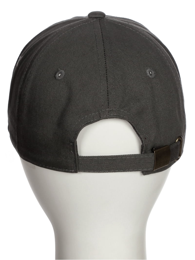 Custom Hat A to Z Initial Letters Classic Baseball Cap, Charcoal