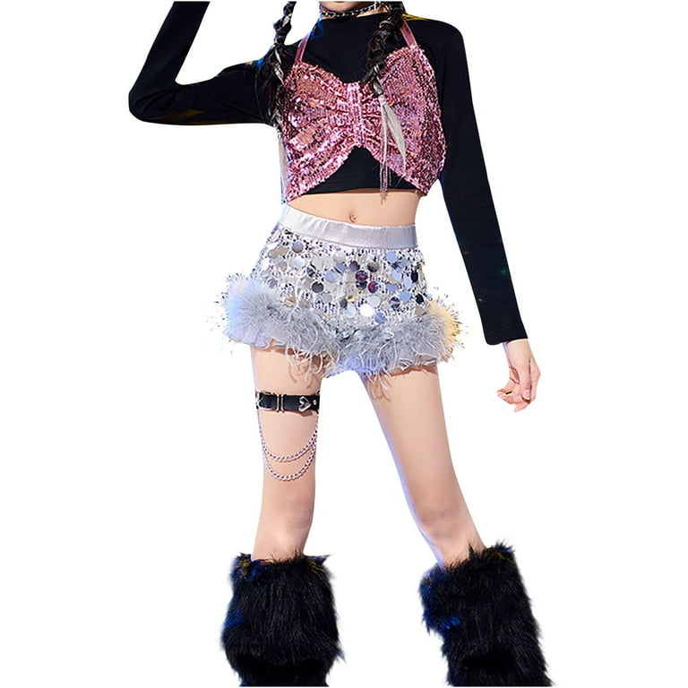 XXWXYD Girls Sequin Micr𝗈 Shorts Low 𝖱ise Sparkly Glitter Booty