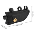 thumbnail image 2 of LLC Large Waterproof Bike Triangle Frame Bag Front Top Tube Cycling Under Seat Pouch, 2 of 5