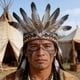 thumbnail image 4 of Tocado de plumas artificiales para cosplay, diadema para fiestas y actuaciones en escenario., 4 of 7