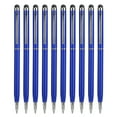 thumbnail image 1 of 10 lápices capacitivos 2 en 1 para pantalla táctil, accesorios metálicos para ordenador, color azul, 1 of 14