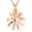 Rose Gold, variant on Daisy Flower Urn Necklace for Ashes for Women Pendant Keepsake for Ashes Memory Cremation Jewelry Urn Necklace Jewelry for Women