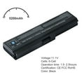 thumbnail image 3 of PA3817U-1BRS Battery for Toshiba Satellite L755 C655 M645 L750P L600 L675 L675D, 3 of 5