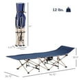 thumbnail image 6 of Barara King Camping Tent Cot with Carry Bag and Side Pocket, Folding Tent Cot for Camping, Hiking, Backpacking, Blue, 6 of 7