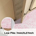 thumbnail image 5 of ASPILLOW Washable Rug 4x6 Pink Soft Bohemian Accent Rugs Foldable Low Pile Carpet for Dining Family Room Foyer Apartment Den, 5 of 7