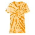 thumbnail image 1 of Gravity Threads Womens Tie-Dye V-Neck Shirt - Gold - Medium, 1 of 1