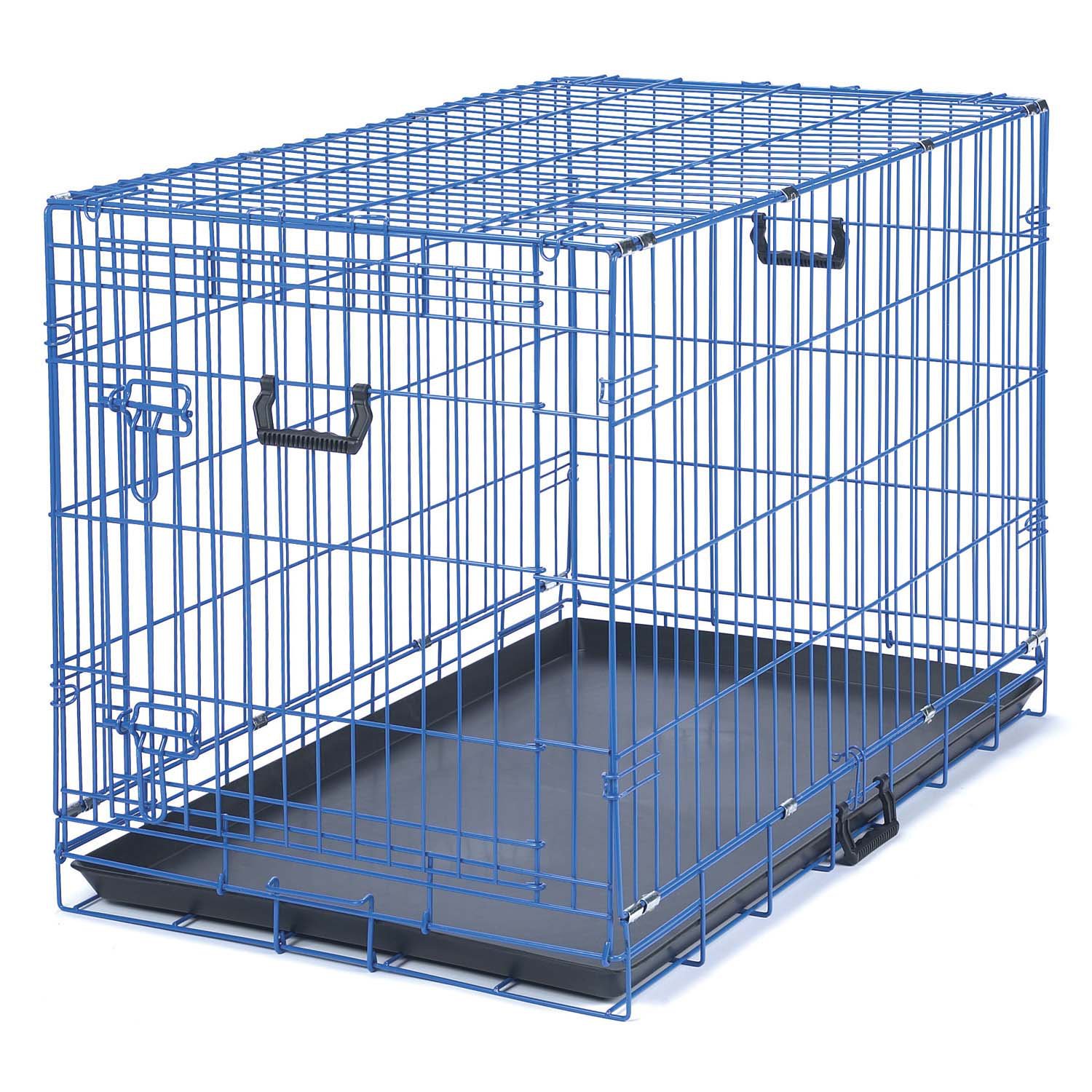 blue dog cage