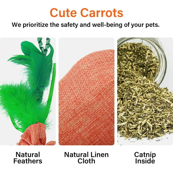 Toys Gift Girls Boys,Montessori Toys,Learning Games for Kids,Realistic Pet Radish Toy A for Furry Friend Pet Radish Toy Safe for All Pet,Back to School Supplies,Back to School Gifts for Students