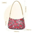thumbnail image 3 of FORMRS Womens Shoulder Bag with Chain Strap Clutch Purse Cute Tote Handbag, Sweet Strawberry, 3 of 7