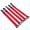 Red, variant on LYUMO 5Pcs/Set DUUTI Durable Sports Cycling Riding Adjustable Nylon Bicycle Handlebar Tie Straps Hot,Bicycle Handlebar Strap, Bicycle Tie Strap