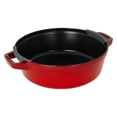 thumbnail image 5 of Staub 4 Piece Cherry Red Stackable Cast Iron Cookware Set, 5 of 10