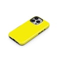 thumbnail image 3 of DesignSkinz Scratch-Resistant Hard Slim Case Compatible with iPhone 16 Pro (Compatible with MagSafe) - Solid Yellow, 3 of 9