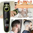 thumbnail image 3 of maytalsory Men's Electric Clipper Household Rechargeable Beard Trimmer Hair Trimmer, 3 of 9