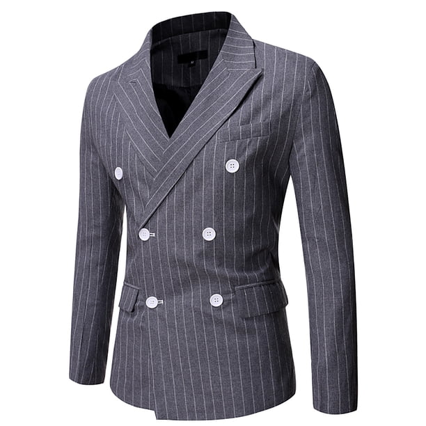 Chaqueta de traje casual de color sólido con personalidad de moda de otoño e invierno para hombre Fridja BV0+5812